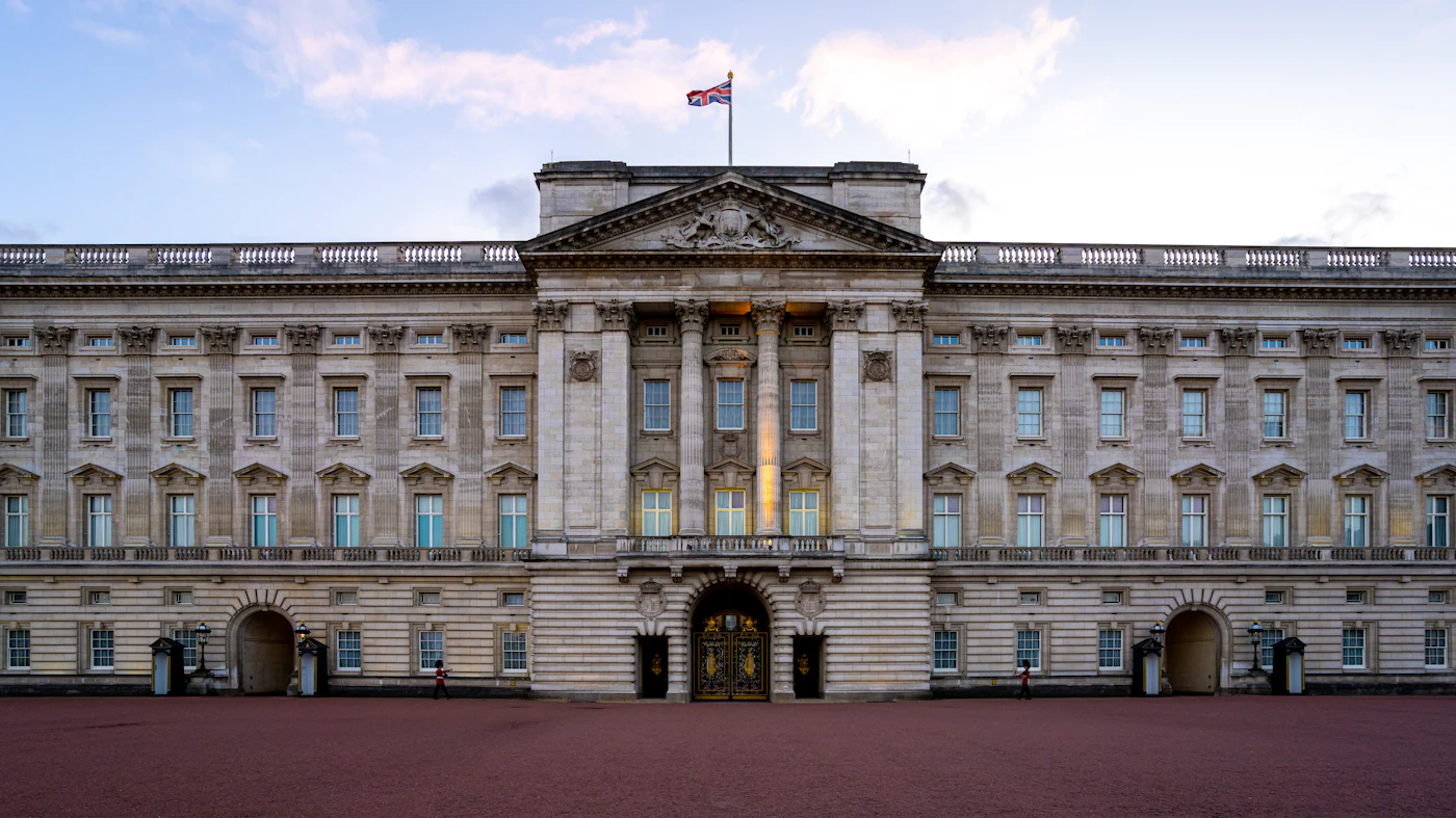Buckingham Palace in London
