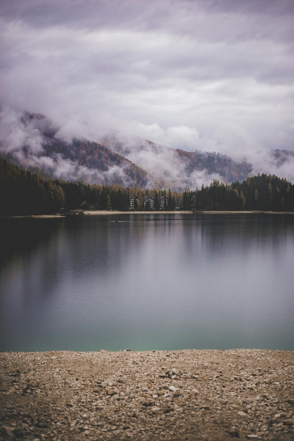 calm body of water