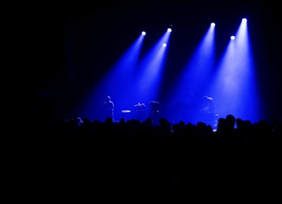 person performing stage