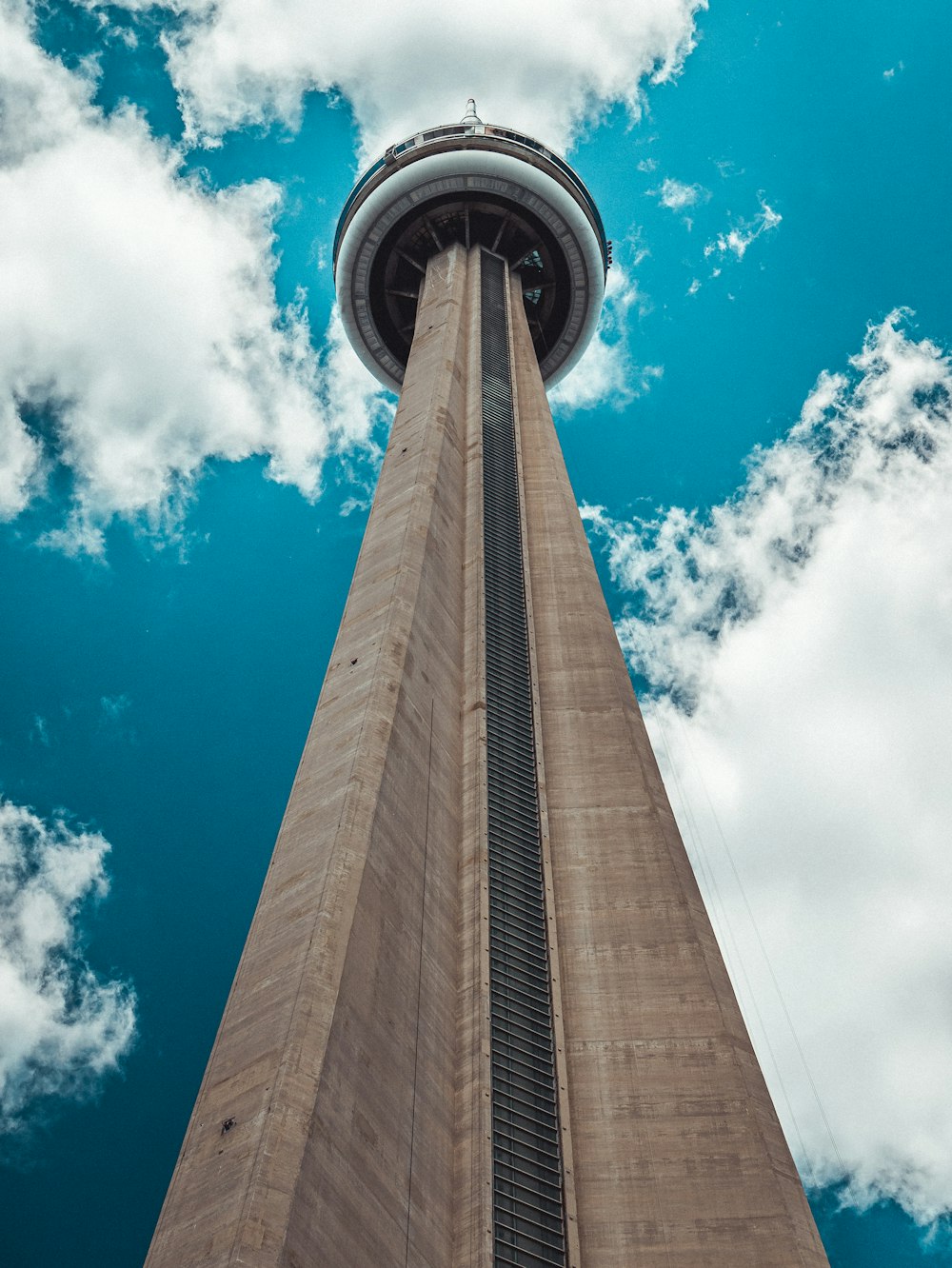 photo of beige space needle