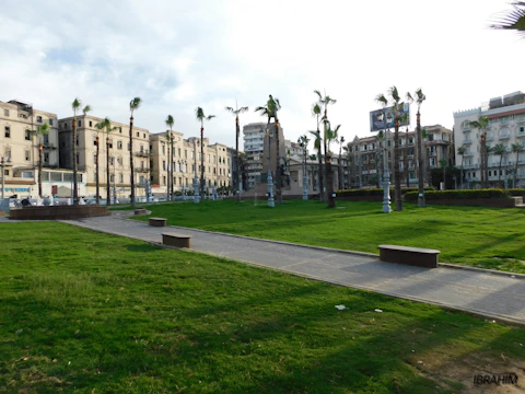Community park in Miraflores filled with families and greenery.