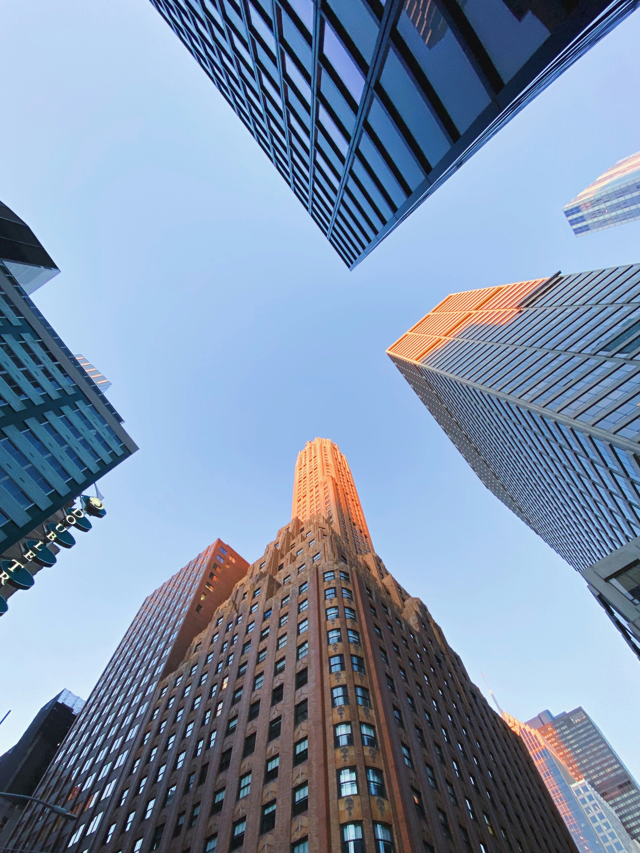 beige and gray building