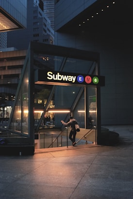Subway sign