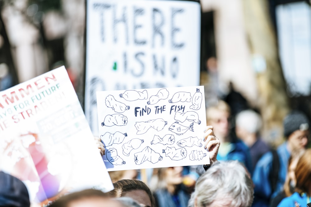 group of person protesting outdoors