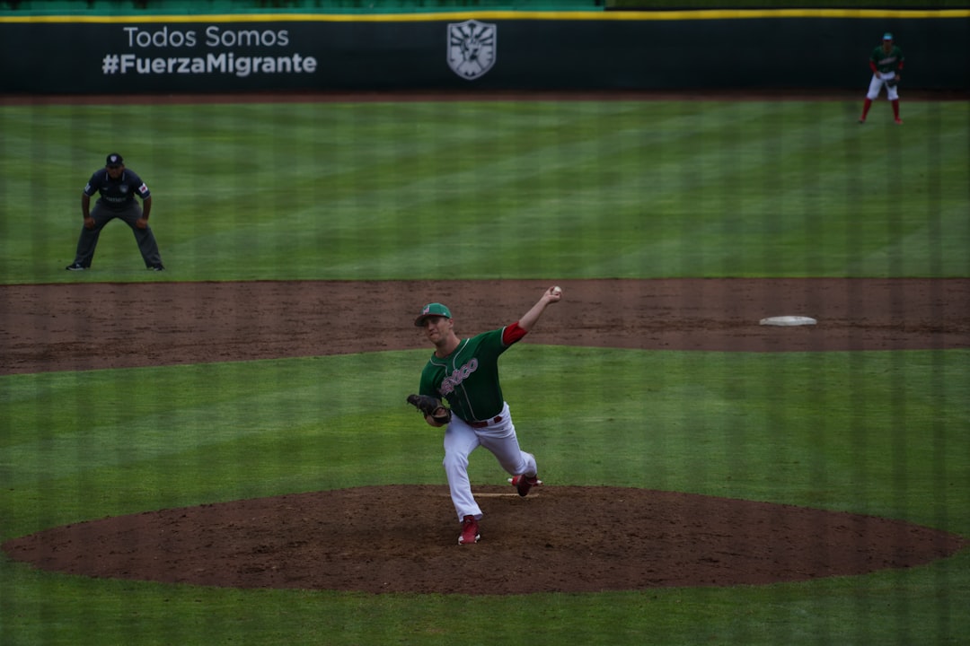 man about to pitch a baseball