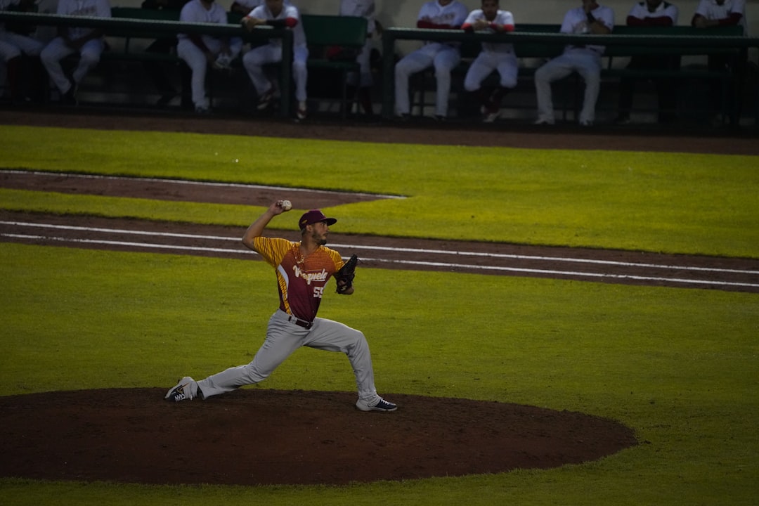 pitcher on mound