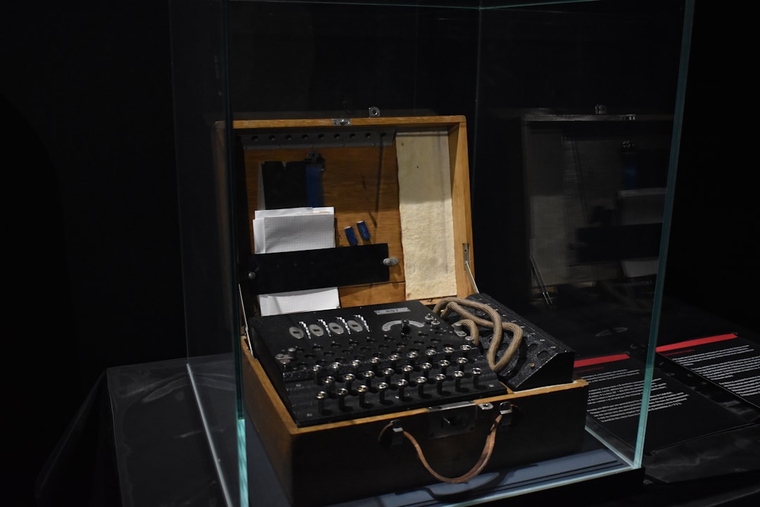 black audio mixer, Enigma encryption-machine