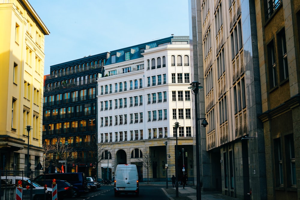 white high-rise building