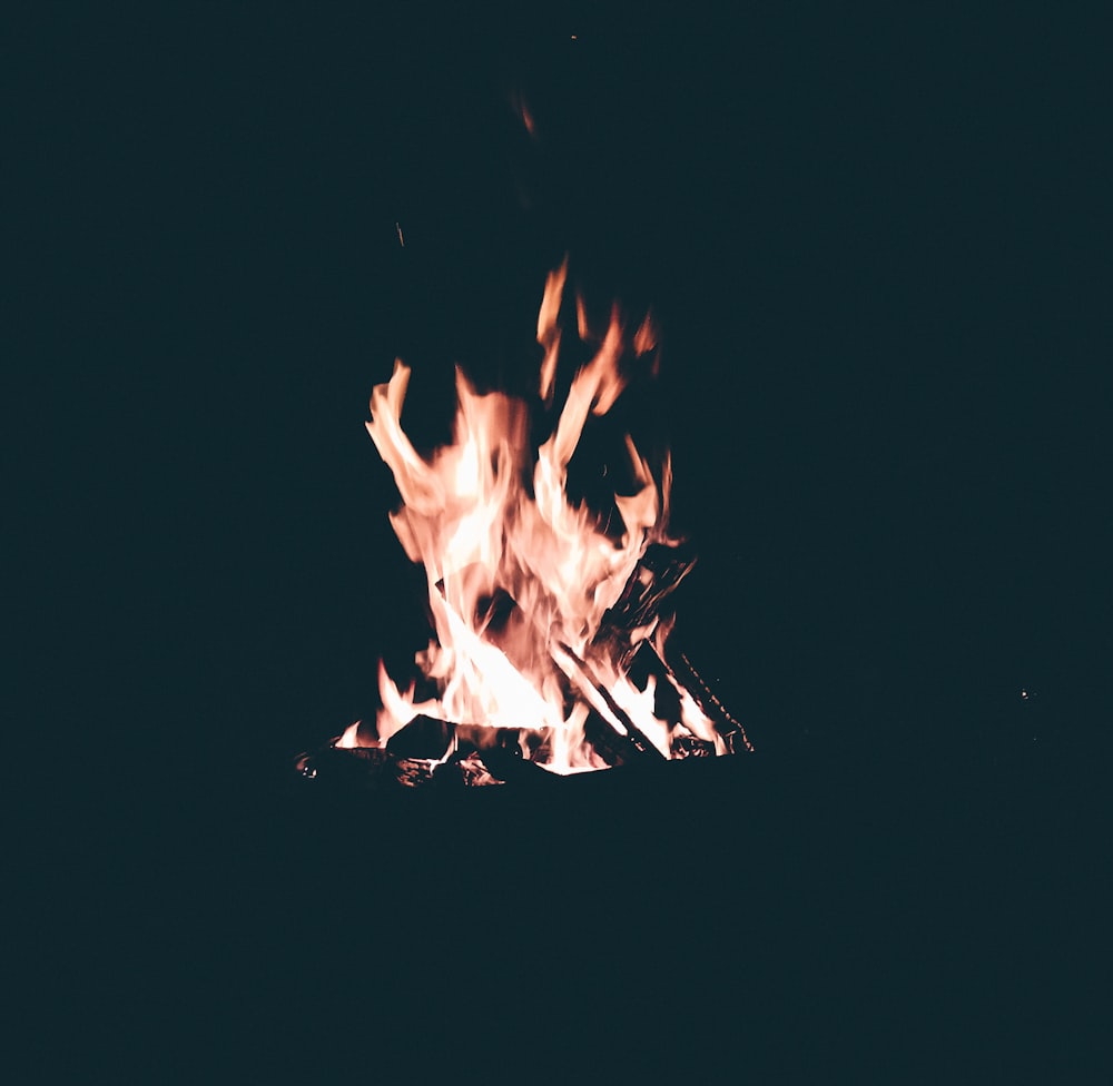 fire burning