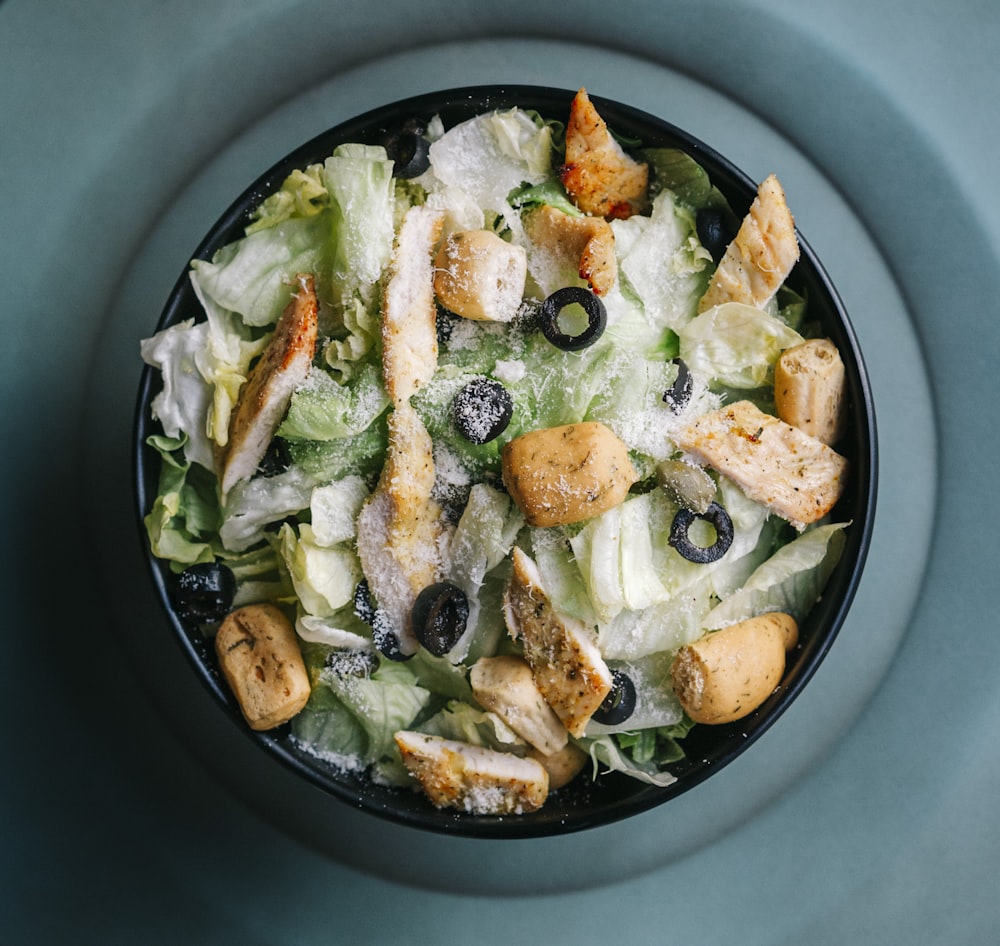 bowl of vegetables with tofu