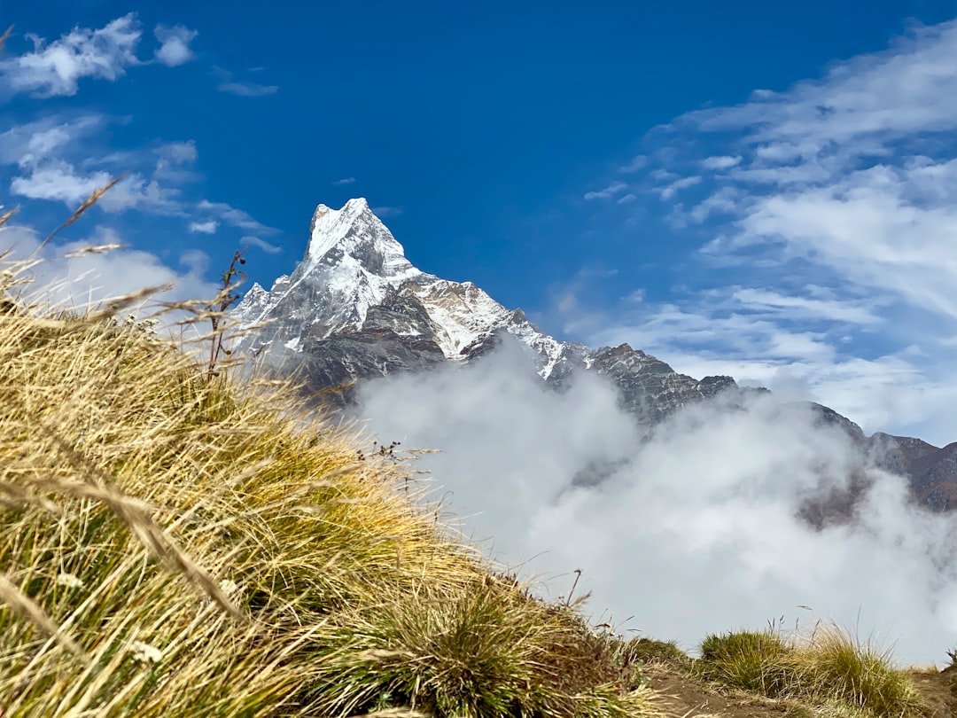 Mountain range photo spot Mardi Himal High Camp Marpha