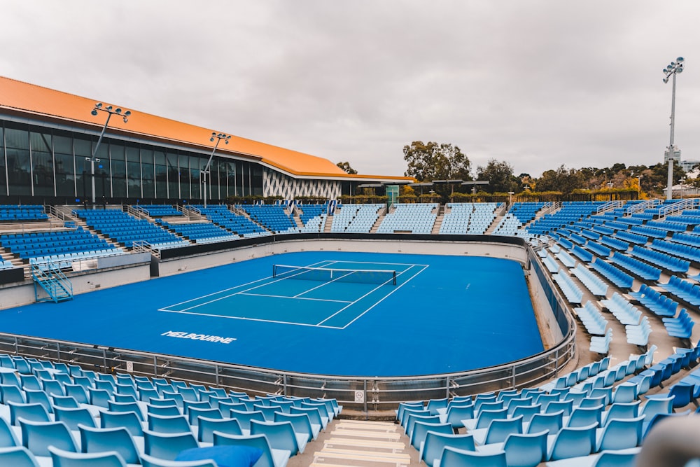 empty table tennis stadium