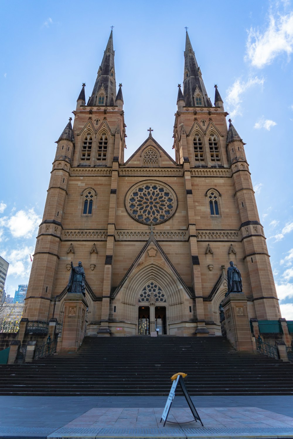 brown cathedral