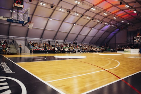 people inside a basketball gym