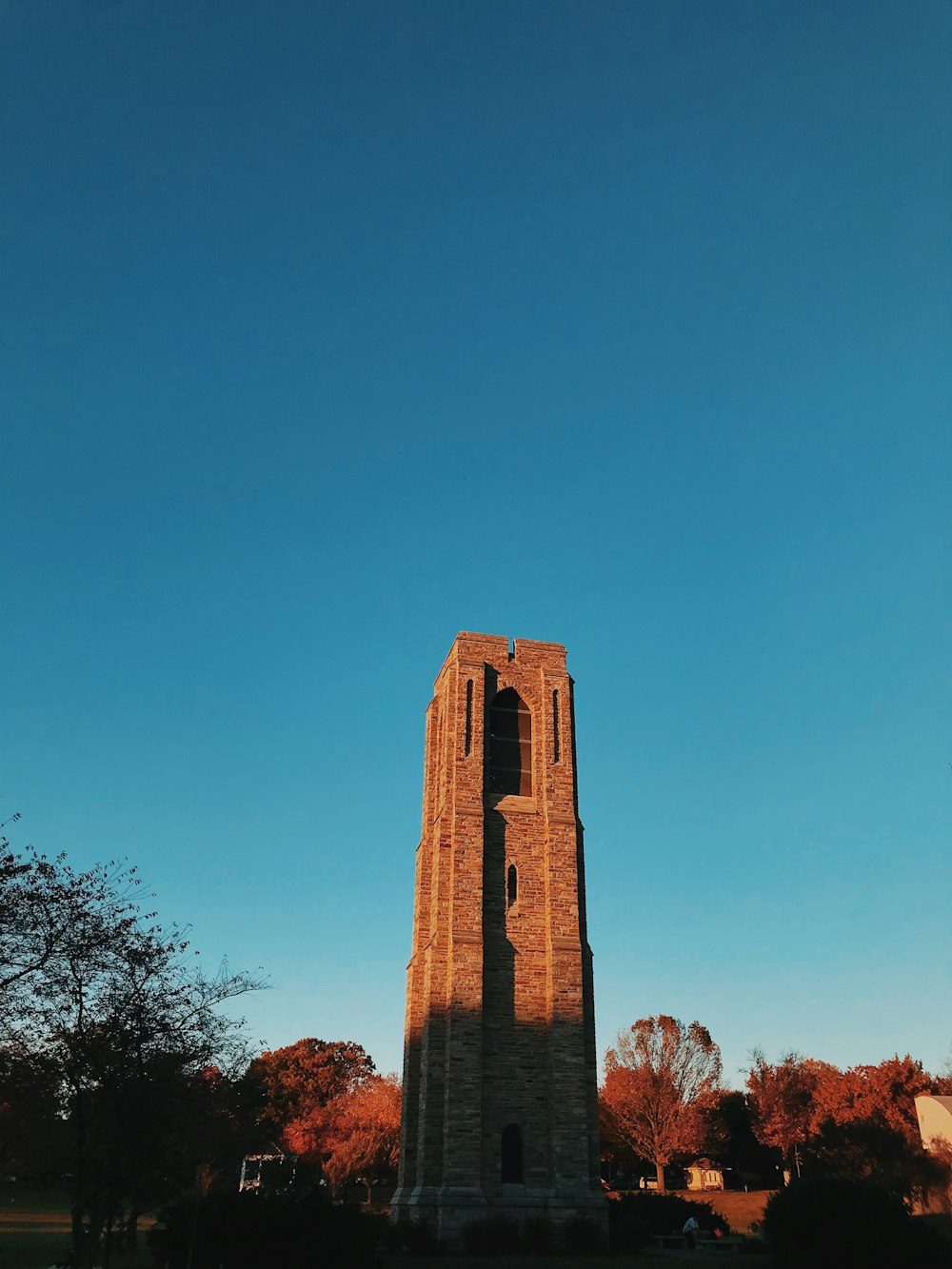 brown concrete tower