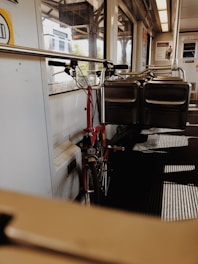 bike in train