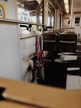 bike in train