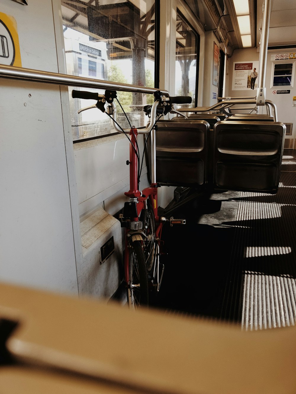 bike in train