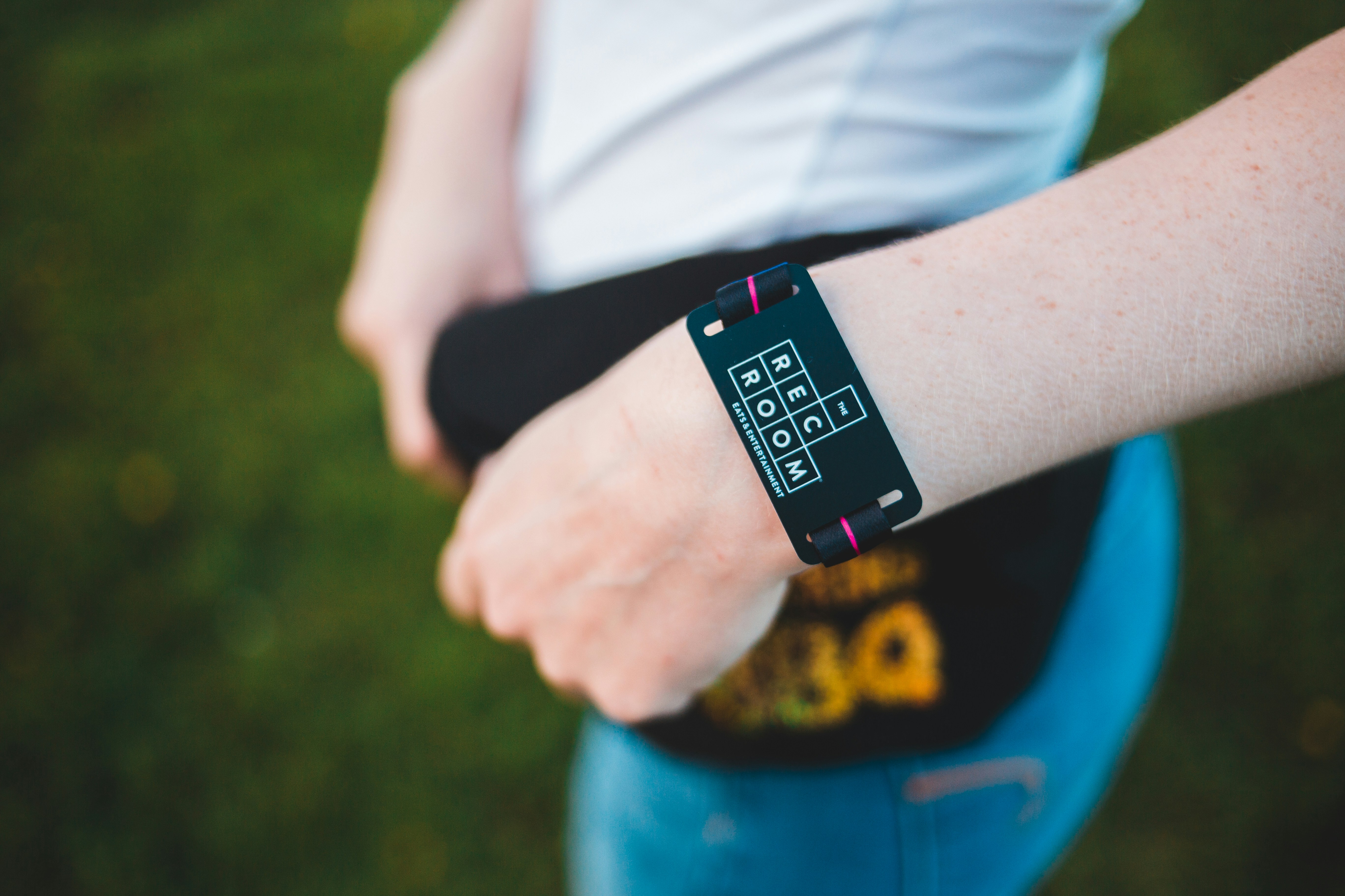AI personalization fitness wearable technology - peson wearing black <a href=