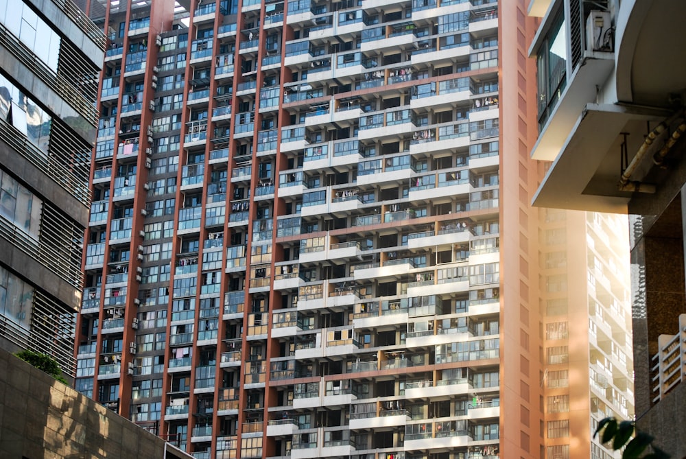 high-angle photography of high-rise buildings during daytime