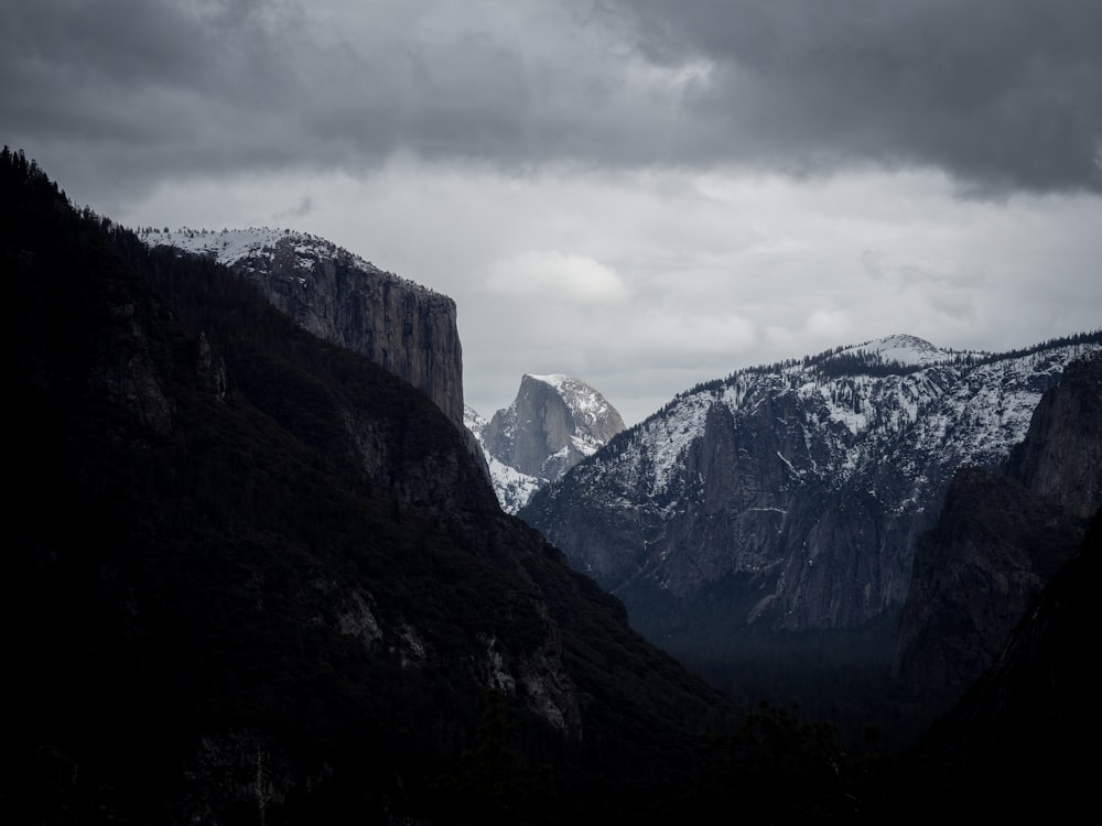 mountain at daytime