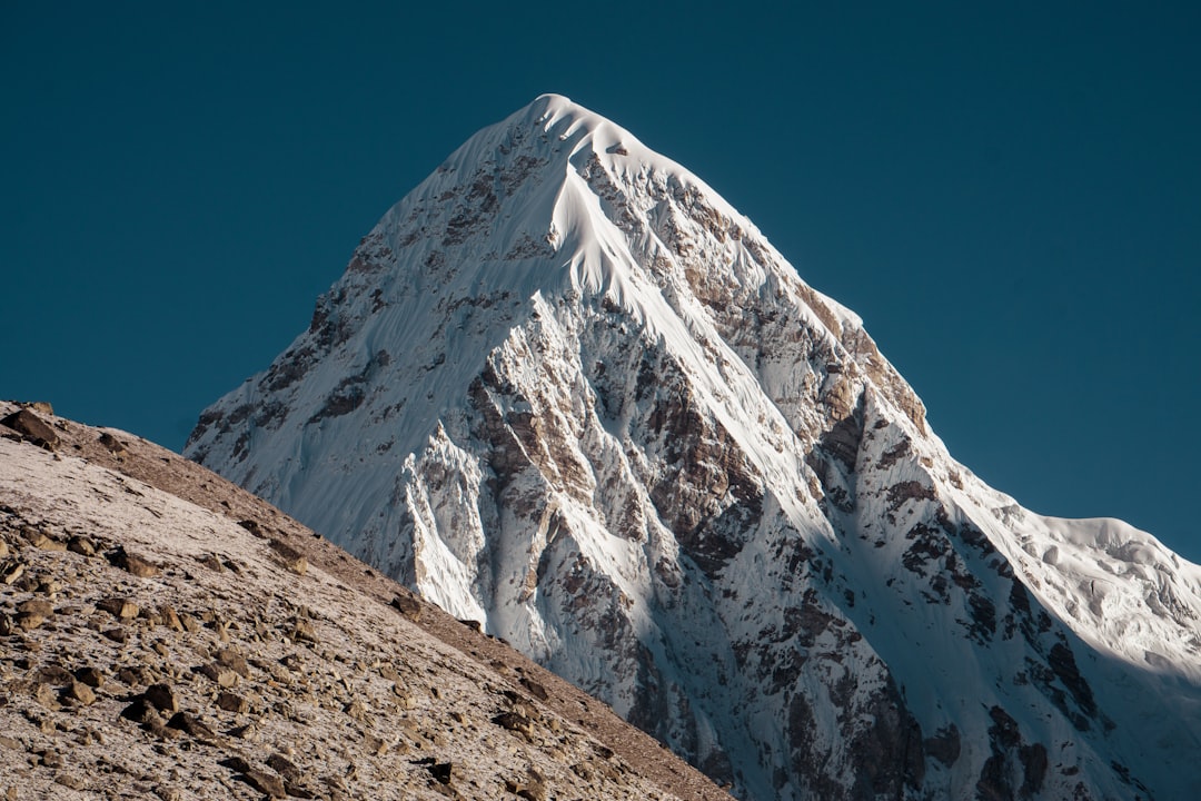 mountain at winter season