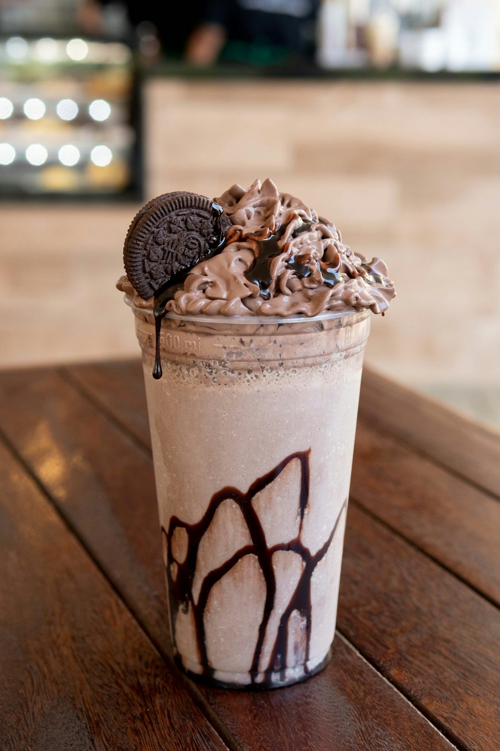 Frappé de galleta de chocolate