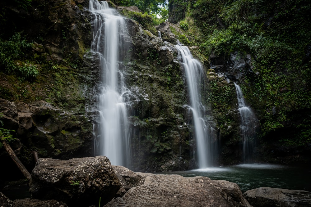 Fotografía de cascadas