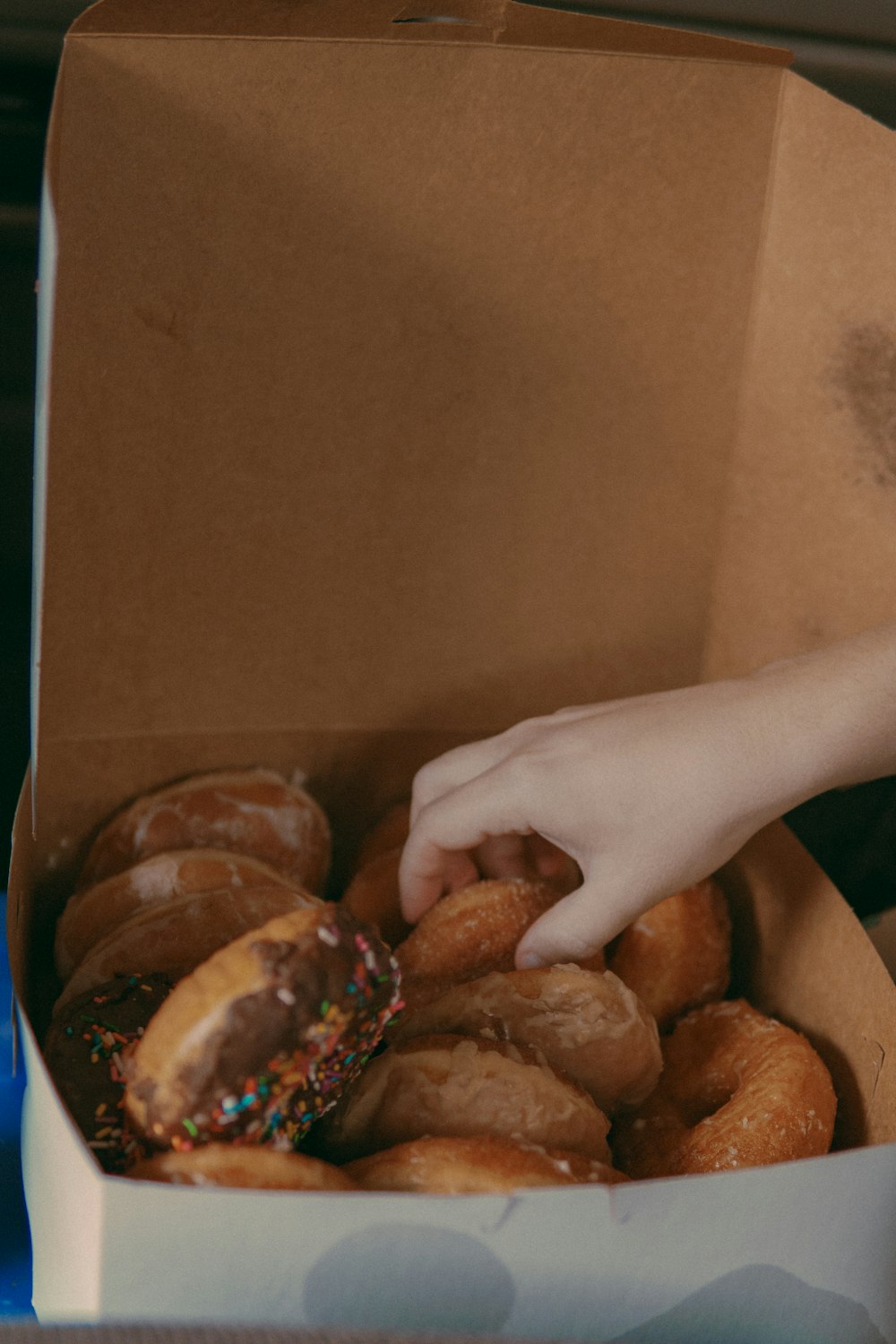 box of donuts