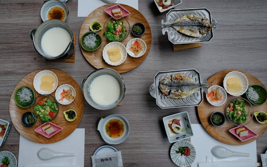 plate of foods