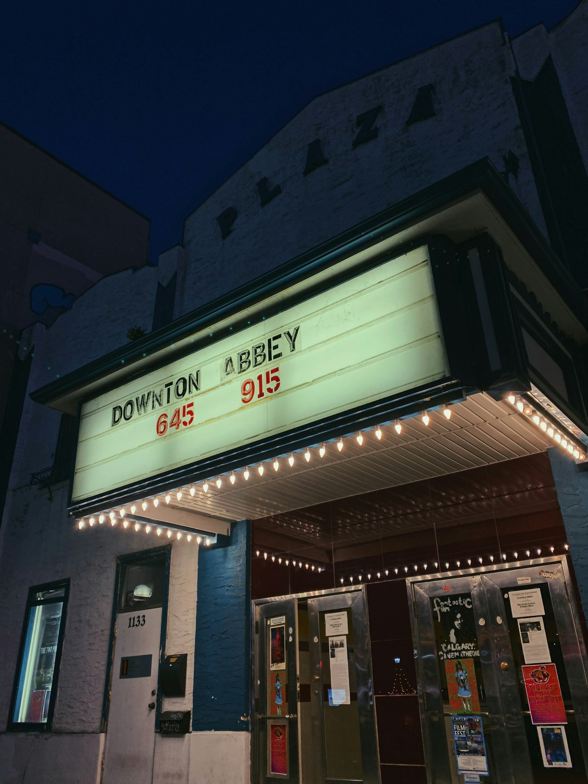 Downtown Abbey sign