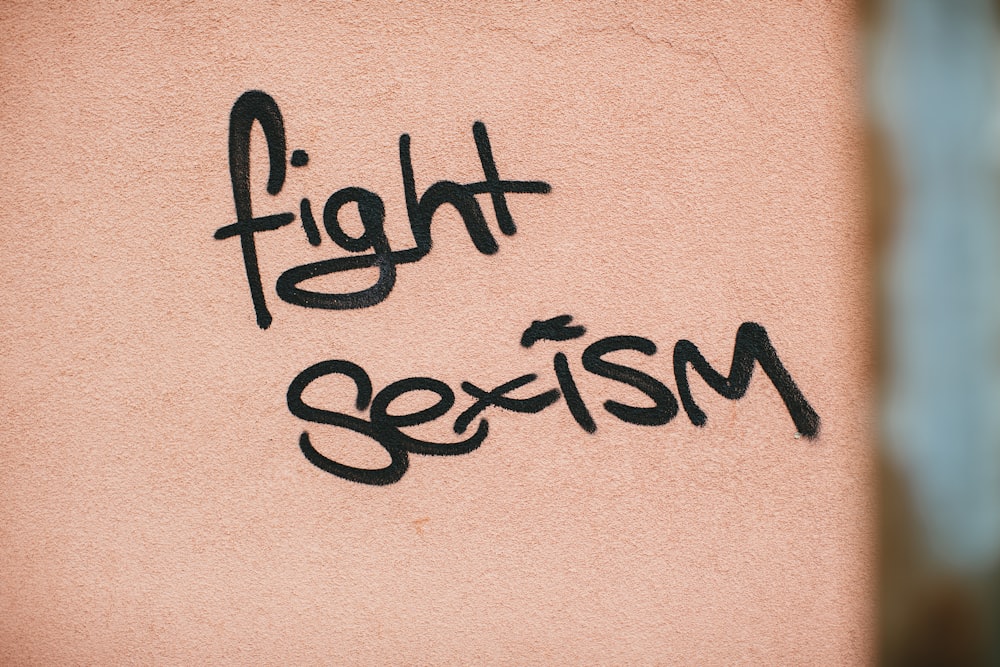 Texto de sexismo de Black Fight