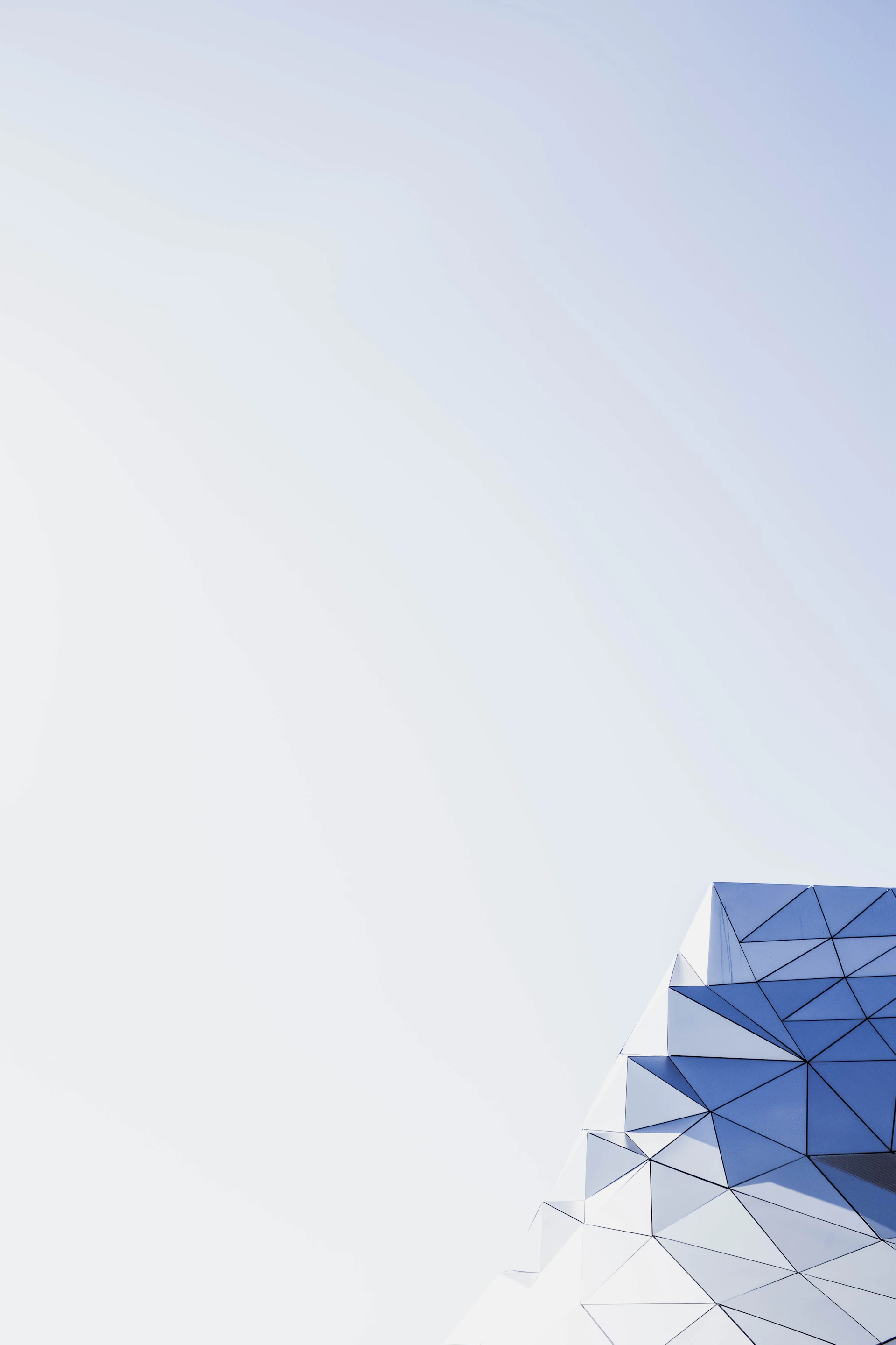 low-angle photo of abstract bulding