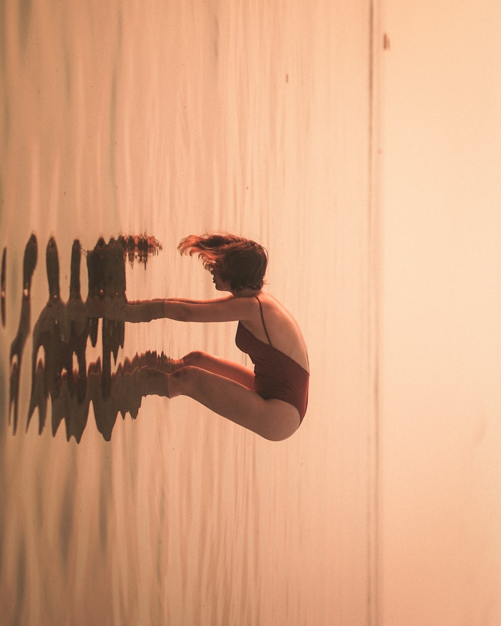 woman on body of water during daytime