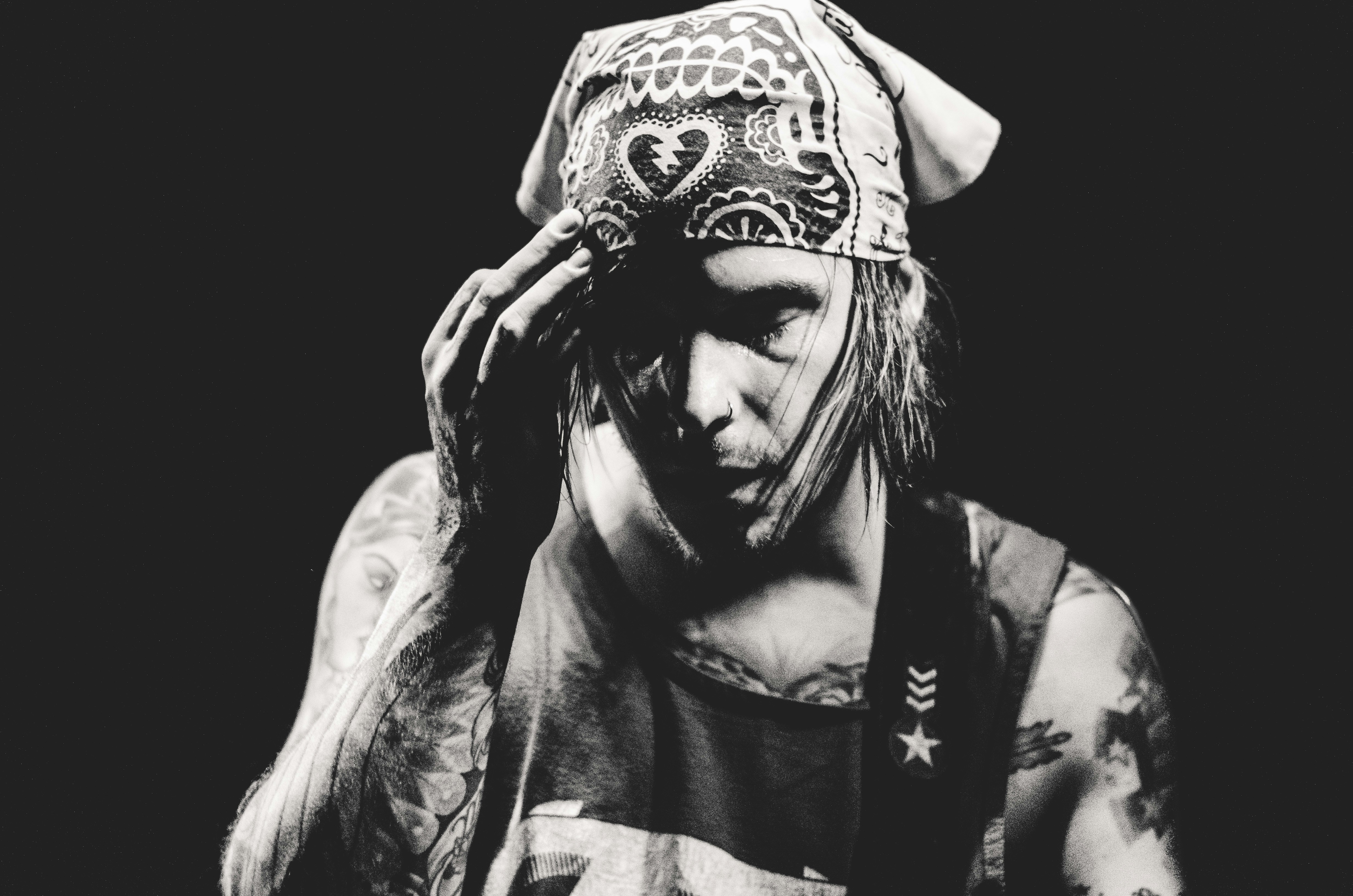 Foto en escala de grises OG Man