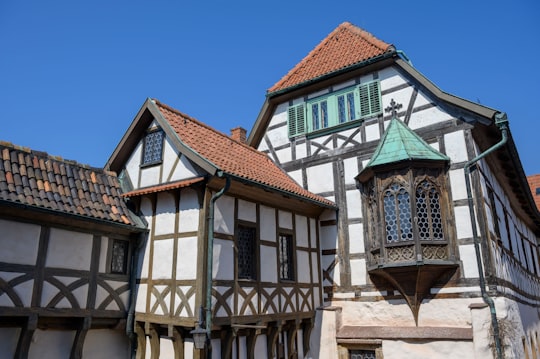 white and brown house in Wartburg Germany