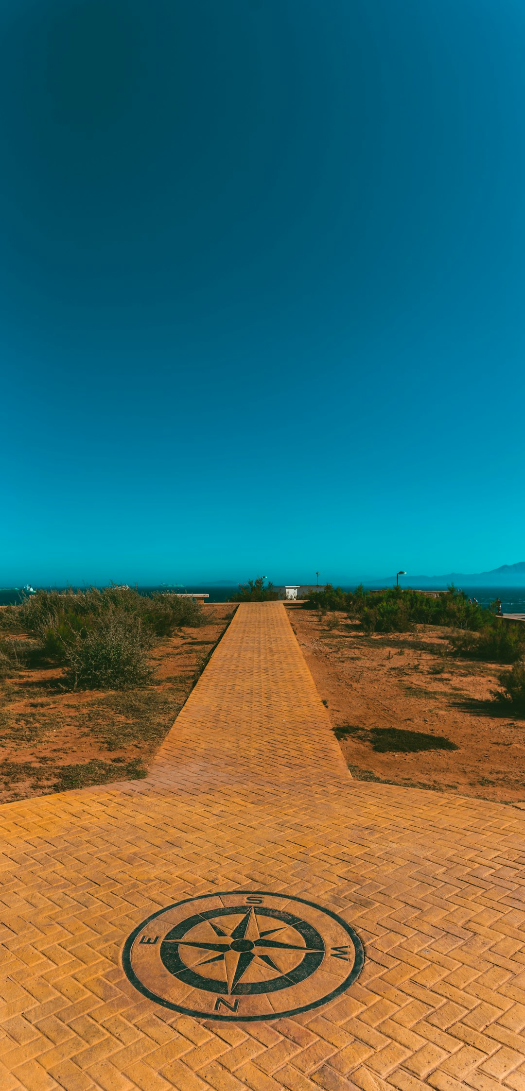 brown footpath