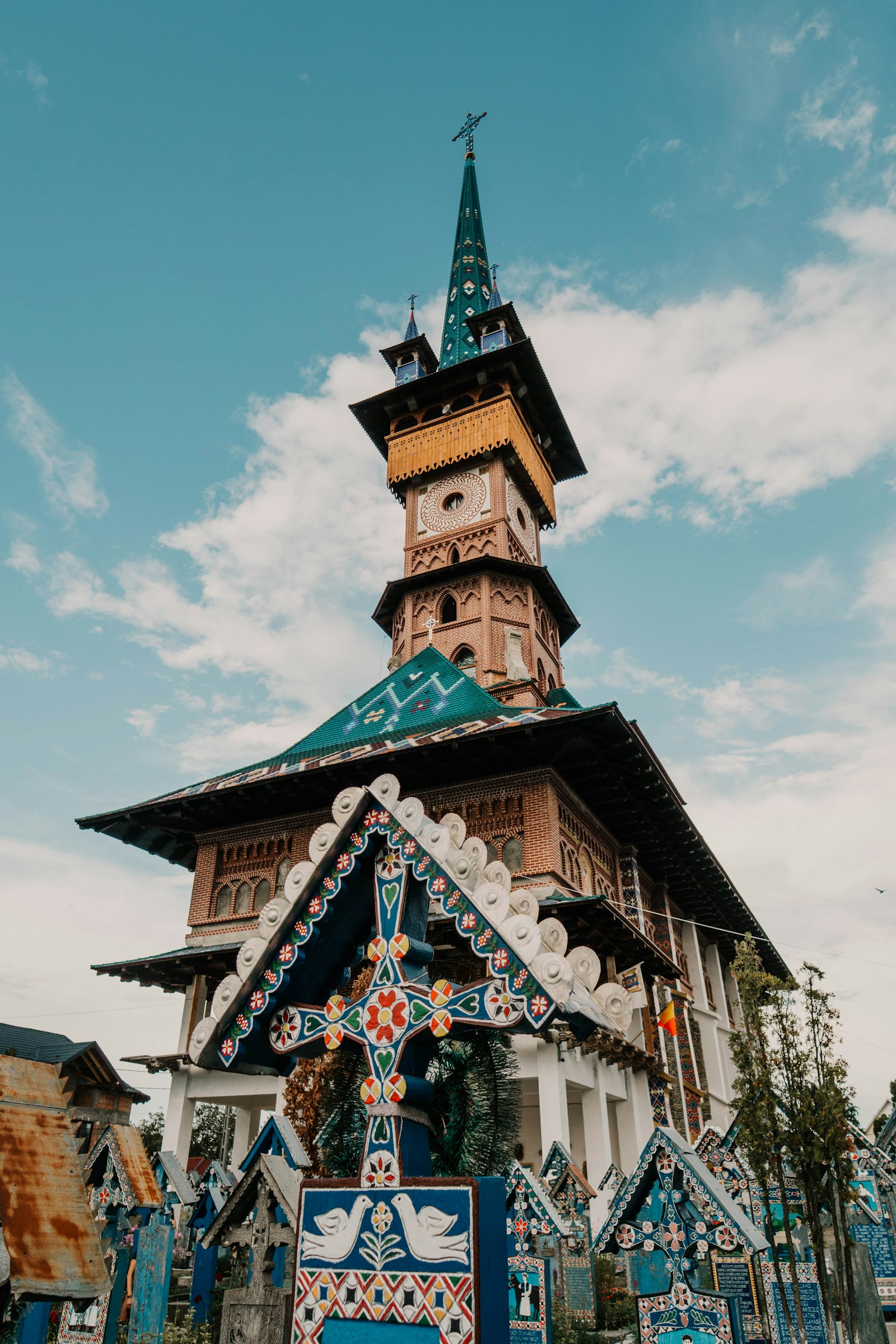 Samyang AF 14mm F2.8 FE sample photo. Cathedral under blue cloudy photography