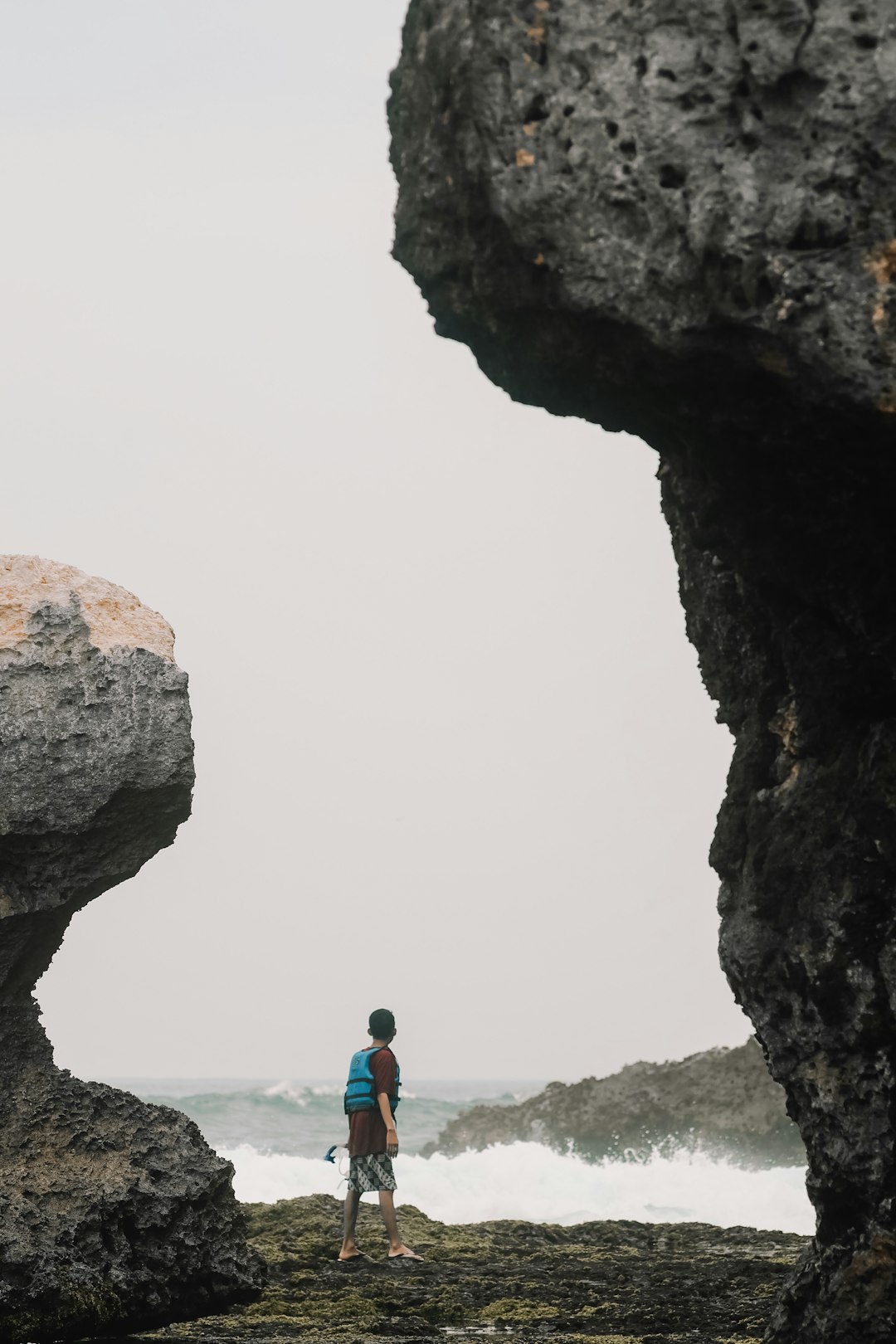 Cliff photo spot Krakal Beach Yogyakarta City