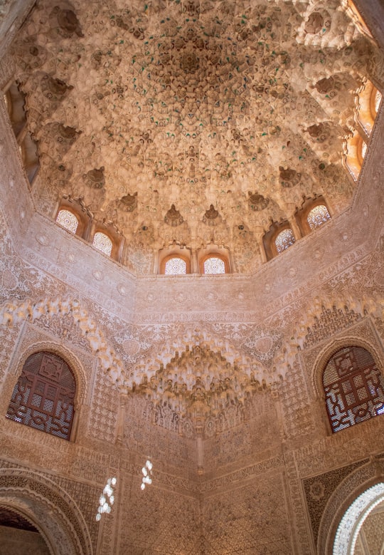 architectural photography of brown building in Alhambra Palace Spain