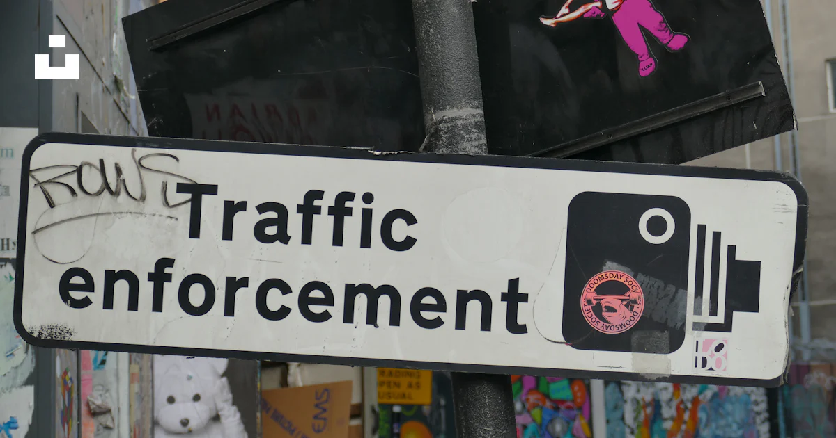 Traffic enforcement signage photo – Free Grey Image on Unsplash