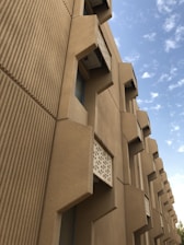 beige concrete building