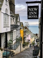 New Inn Hotel signage