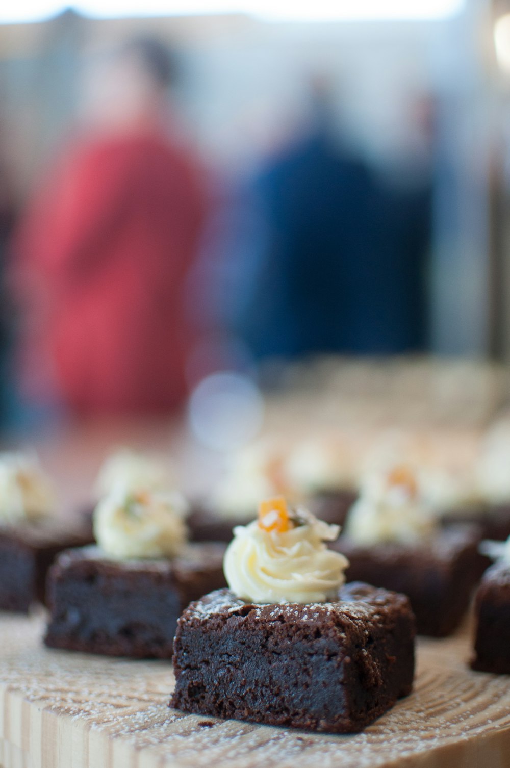 Lote de bocadillos de chocolate