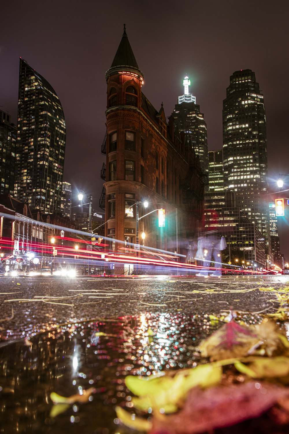 time lapse photography of roads