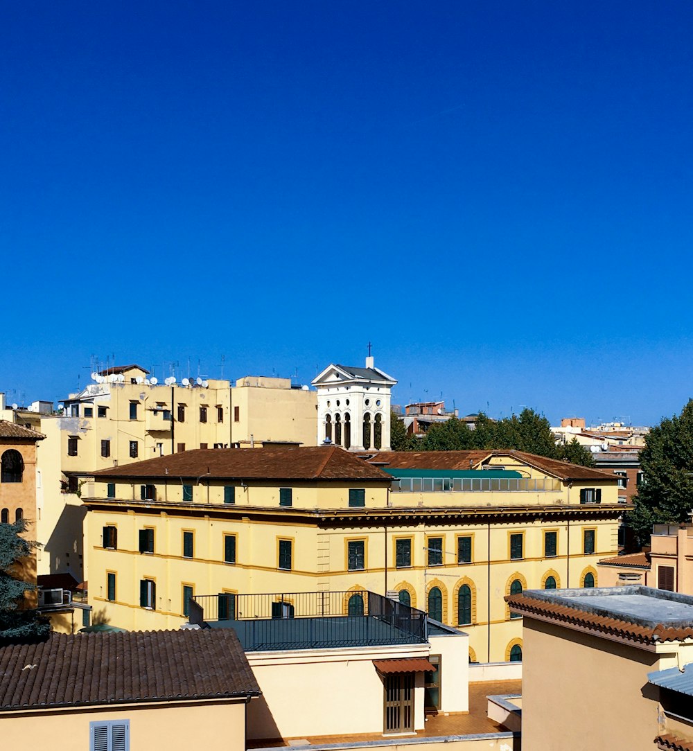 aerial photo of buildings during daytime