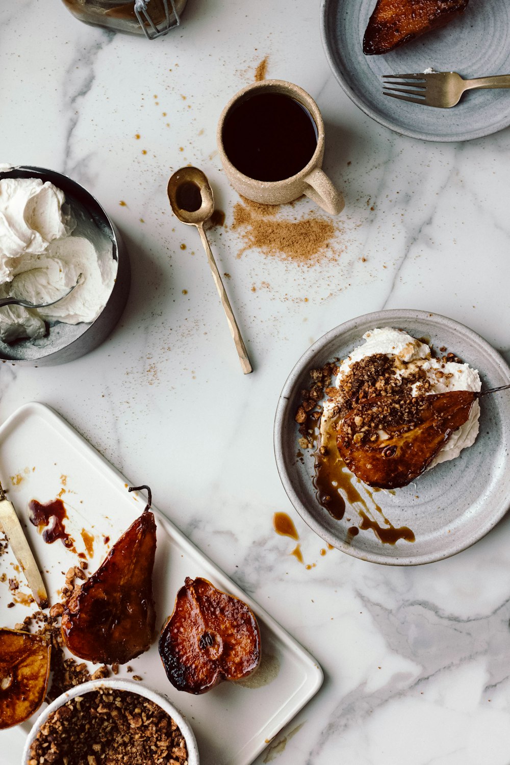 pastry on plate