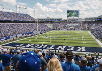 green and blue Kentucky stadium