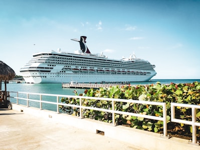 white cruise ship