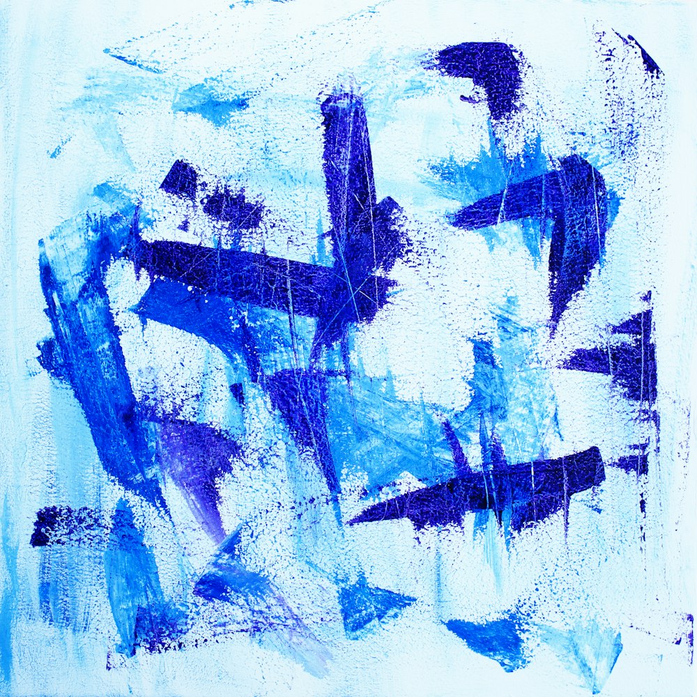 purple and blue abstract illustration